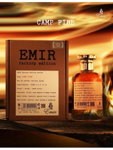 CAMP FIRE (LE LABO CAMP FIRE) Arābu smaržas