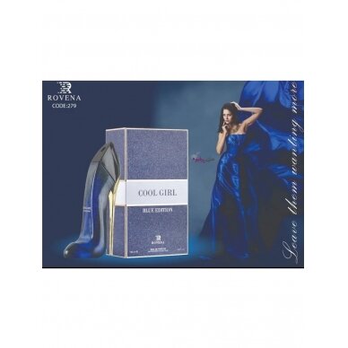 COOL GIRL BLUE EDITION (Good Girl Glitter Carolina Herrera)  3