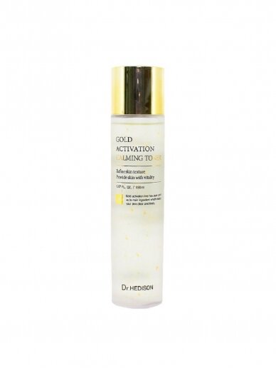 Dr. Hedison Gold activation facial tonic