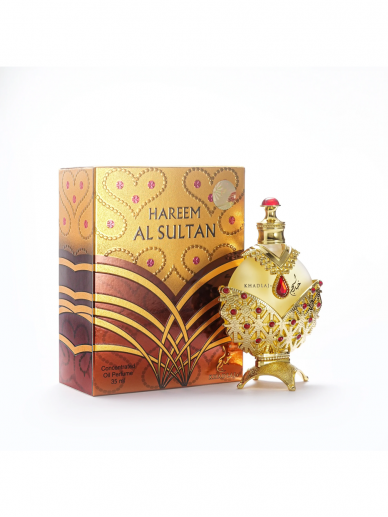 Khadlaj Hareem Al Sultan gold oil perfume 1