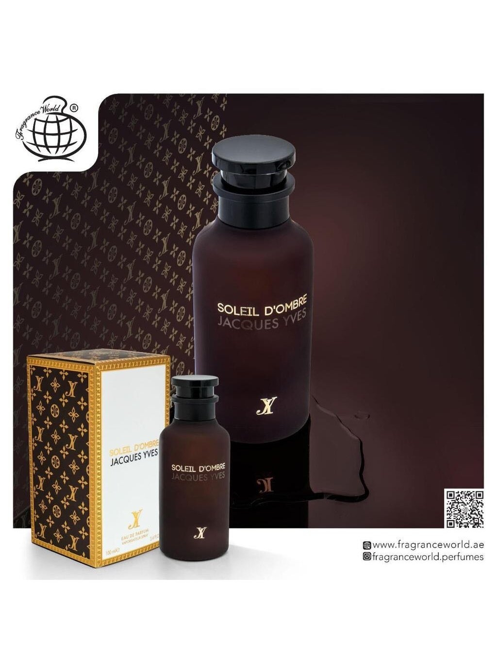Soleil D'Ombre ▷ (Louis Vuitton Ombre Nomade) ▷ Arabskie perfumy 🥇 100ml