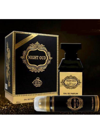 Night Oud perfume + deodorant