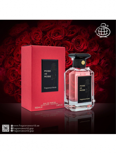 World Fragrance Pose As Rose 1