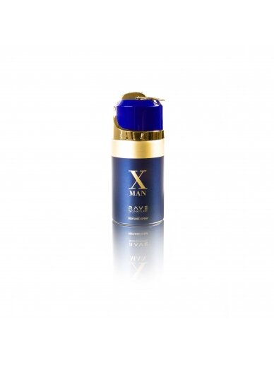 X Man parfumuotas dezodorantas vyrams 250ml